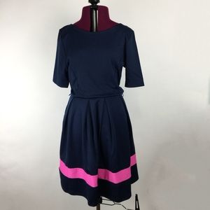 Forever 21 Dress in Blue & Pink Size M NWT